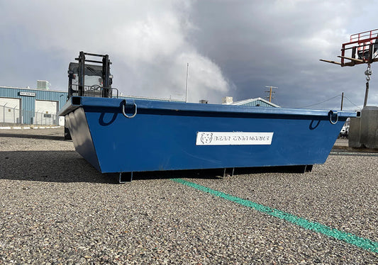 Steel Concrete Washout Pan | 82"x82"x17" - 2CY 444 Gallon - FREIGHT QUOTE REQUIRED SCI Specialty Containers