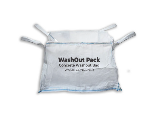 Concrete WashOut Pack (50 Pack) WastePack