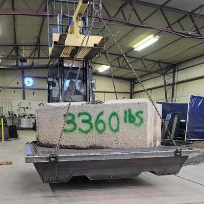 Steel Concrete Washout Pan | 74"x74"x14" - 1CY 199 Gallon - FREIGHT QUOTE REQUIRED SCI Specialty Containers
