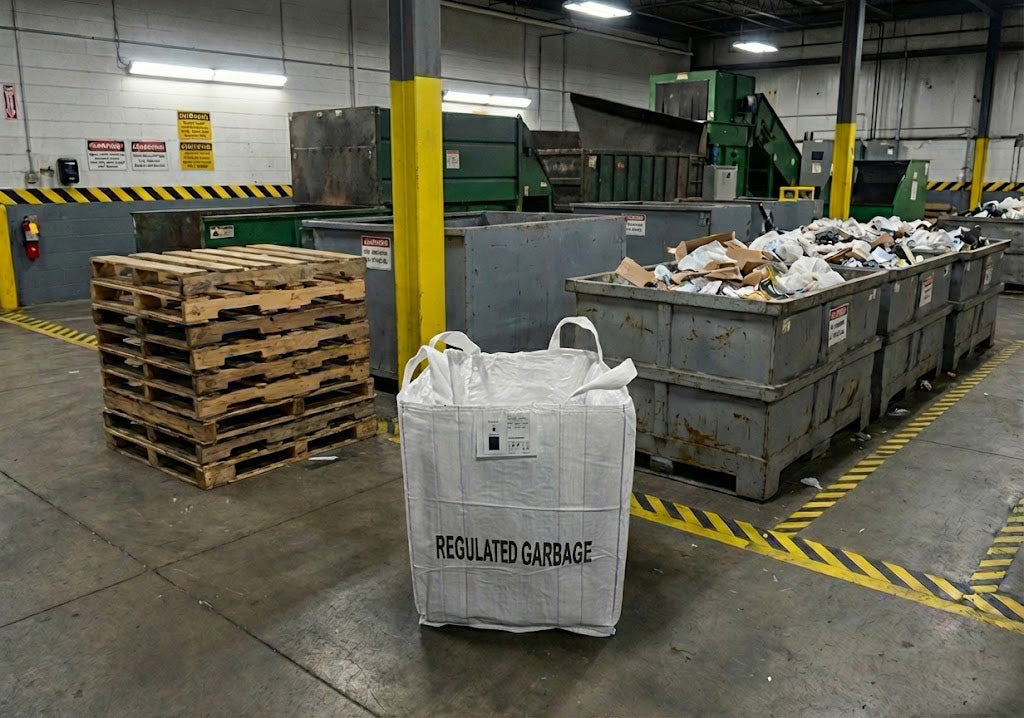 APHIS Regulated Garbage Bags – 1 Cubic Yard Waste Bags (USDA Compliant) - MIN 20 WastePacks