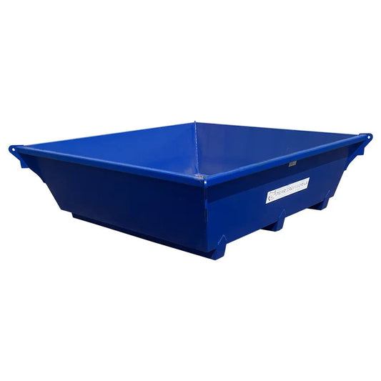 Steel Concrete Washout Pan | 88"x88"x26.5" - 3CY 614 Gallon - FREIGHT QUOTE REQUIRED SCI Specialty Containers