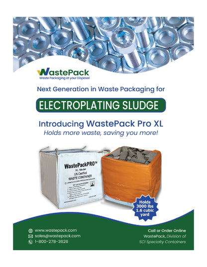 WastePack PRO XL - 1.6 Cubic Yard, Min 20 WastePacks